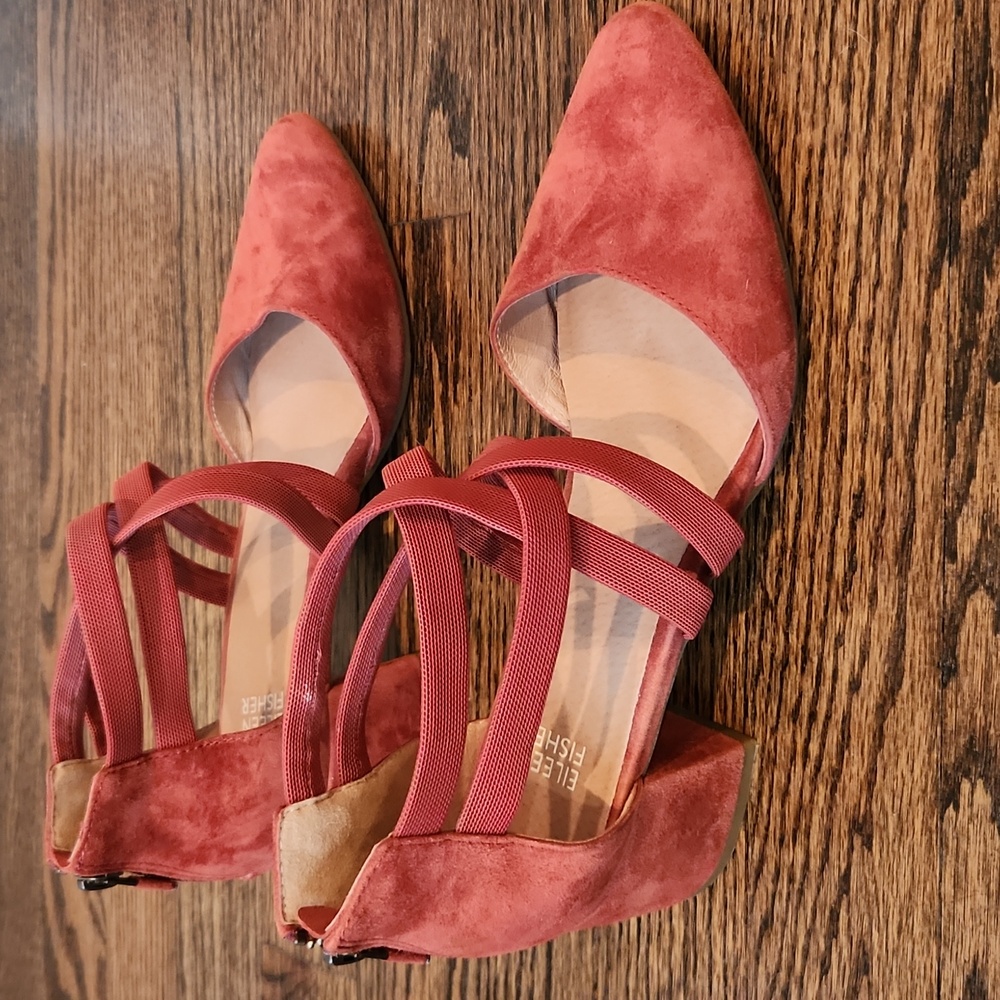 Eileen Fisher Women's Suede Shoes - Picture 5 of 8